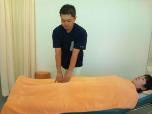 大腿四頭筋のトリガーポイントへアプローチ 大腿四頭筋のトリガーポイントへアプローチ